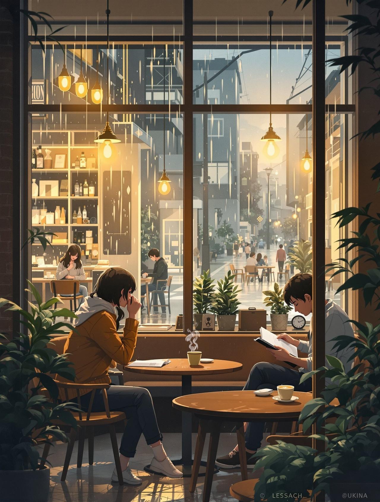 漫剧免费版 - 雨天的咖啡店